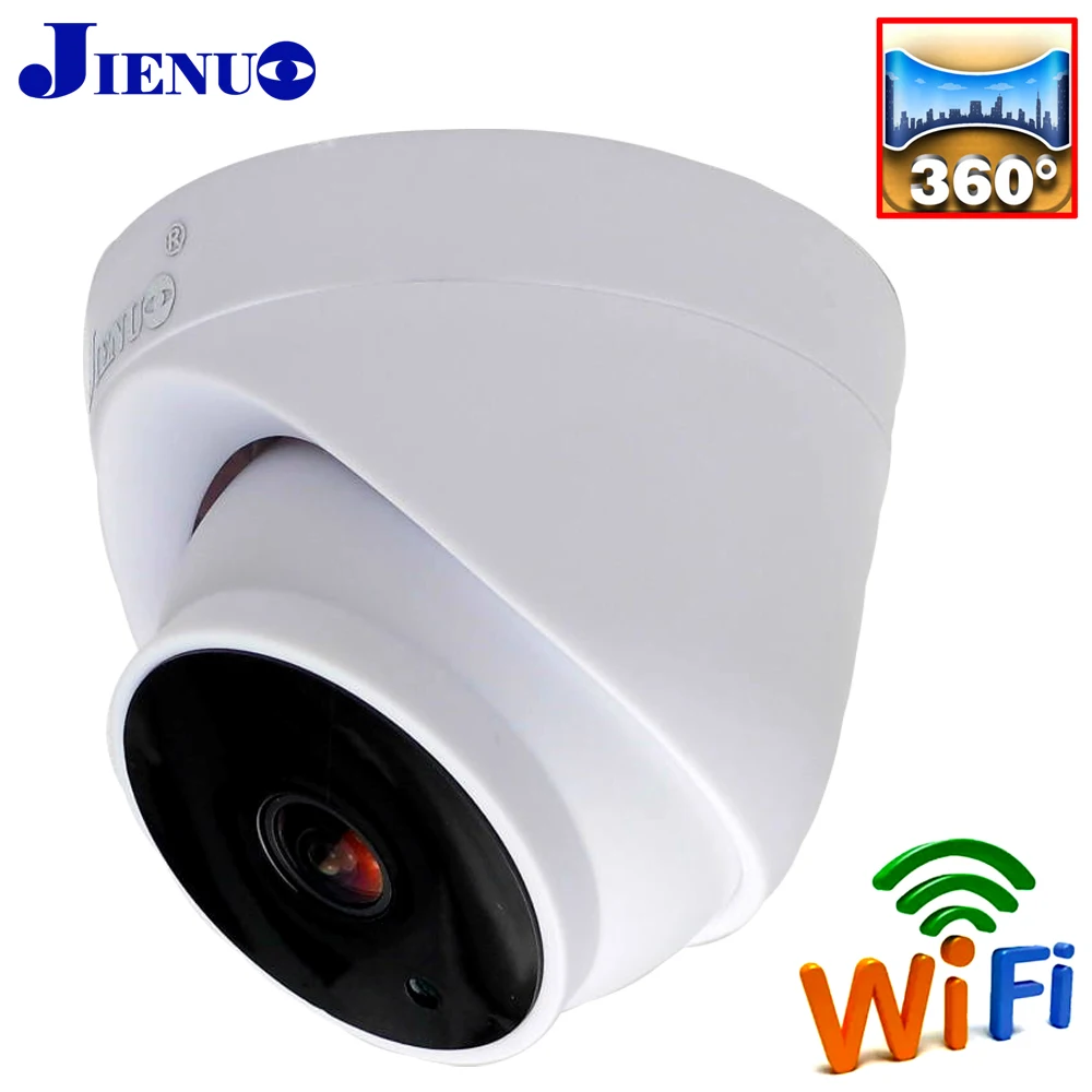 Ip-камера видеонаблюдения JIENUO 1080P HD беспроводная инфракрасная купольная Wi-Fi умный