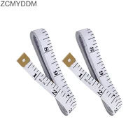 zcmyddm 13pcs white measuring ruler 60 inch150cm double scale soft tape measure for yardstick cloth cutting rulers sewing tools