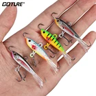 Приманка Goture блесна Айс джиг 4 шт.компл. для подледной рыбалки 10,5 г 6 см, стабилизатор для зимней рыбалки, искусственная приманка, приманки из свинца, жесткая приманка для ловли карпа