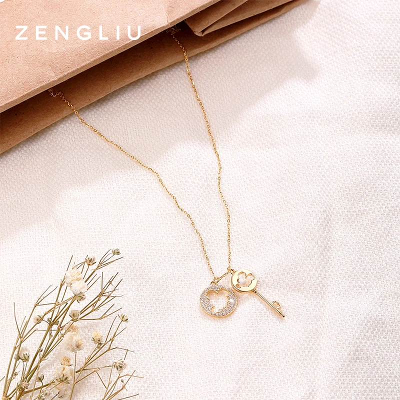 ZEGL ожерелье из стерлингового серебра 925 пробы с изображением Микки Мауса