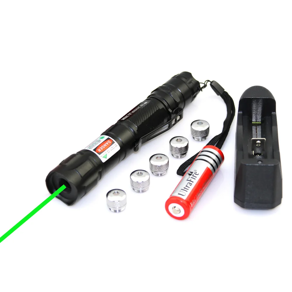 

High Power Green Laser Sight Pointer 5MW 532nm Green Dot Laser Light Pen Powerful Laser Hunting Device Tactical 18650 Laser Pen
