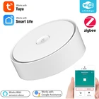 Умный дом Tuya Zigbee 3,0, многорежимный шлюз, приложение Smartlife, дистанционное управление, Wi-Fi, Bluetooth сетчатый хаб, работает с Alexa Google Home