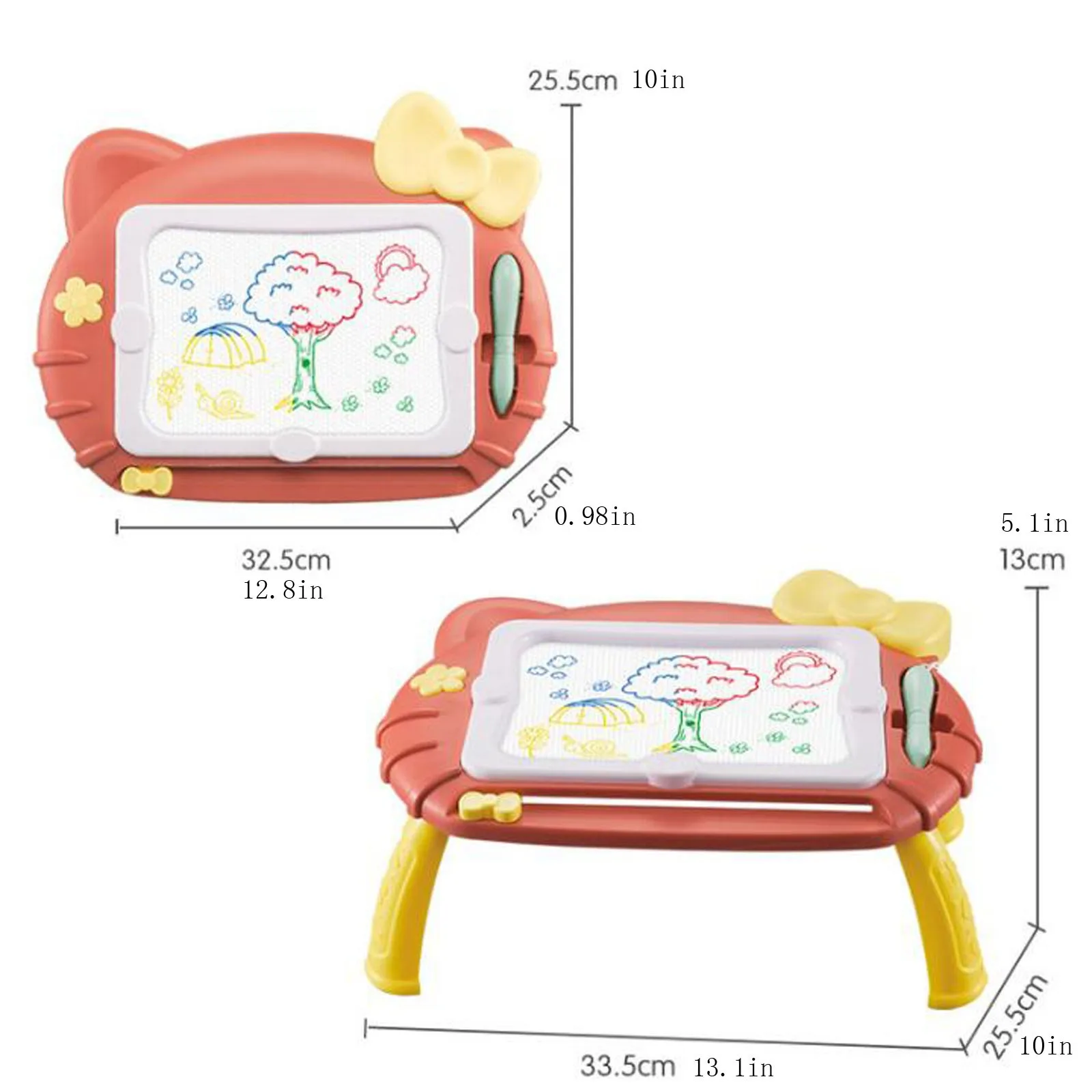 

Montessori Kids Magnetic Drawing Board With Holder Graffiti Painting Board Educational Preschool Toy Juguetes