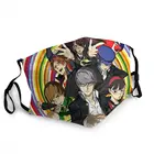 Persona 4 Золотой Фон маска для полости рта Persona 5 Рен Амамия в Kaito ролевая игра Защита Многоразовые моющиеся краски для лица Mascarilla
