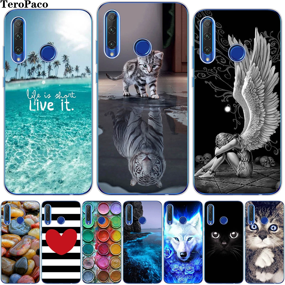 Чехол для Huawei Honor 20 Lite Pro чехол мягкий силиконовый телефона 10i 20Pro задней