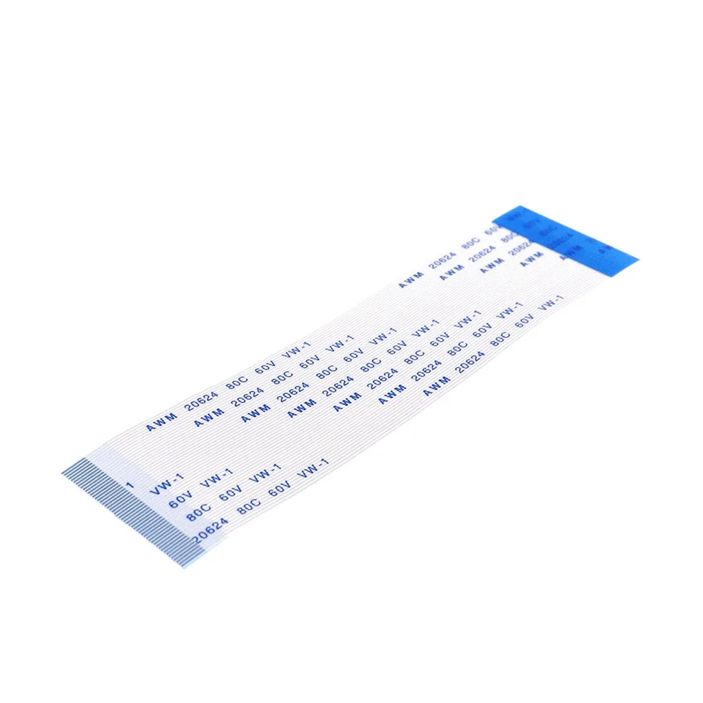 100 шт. FFC FPC Гибкий плоский кабель 50 PIN 0 5 мм Шаг разные стороны длина 60 80 120 150 200 250 300