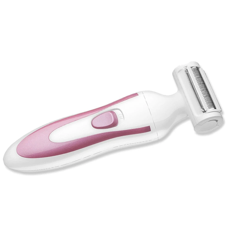 

Electric Cordless Wet Dry Lady Shaver for Women Trimmer Bikini Legs Hair Remover Battery Operated