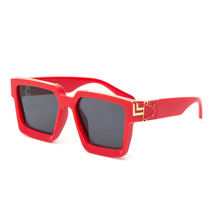 

New oversized square sunglasses men luxury brand women sun glasses vintage designer uv400 retro eyewear