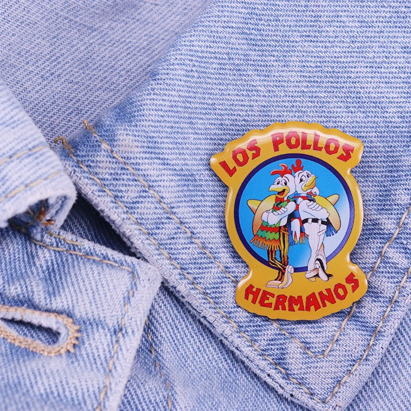 Уникальный веселый декор из эмали Los Pollos Hermanos