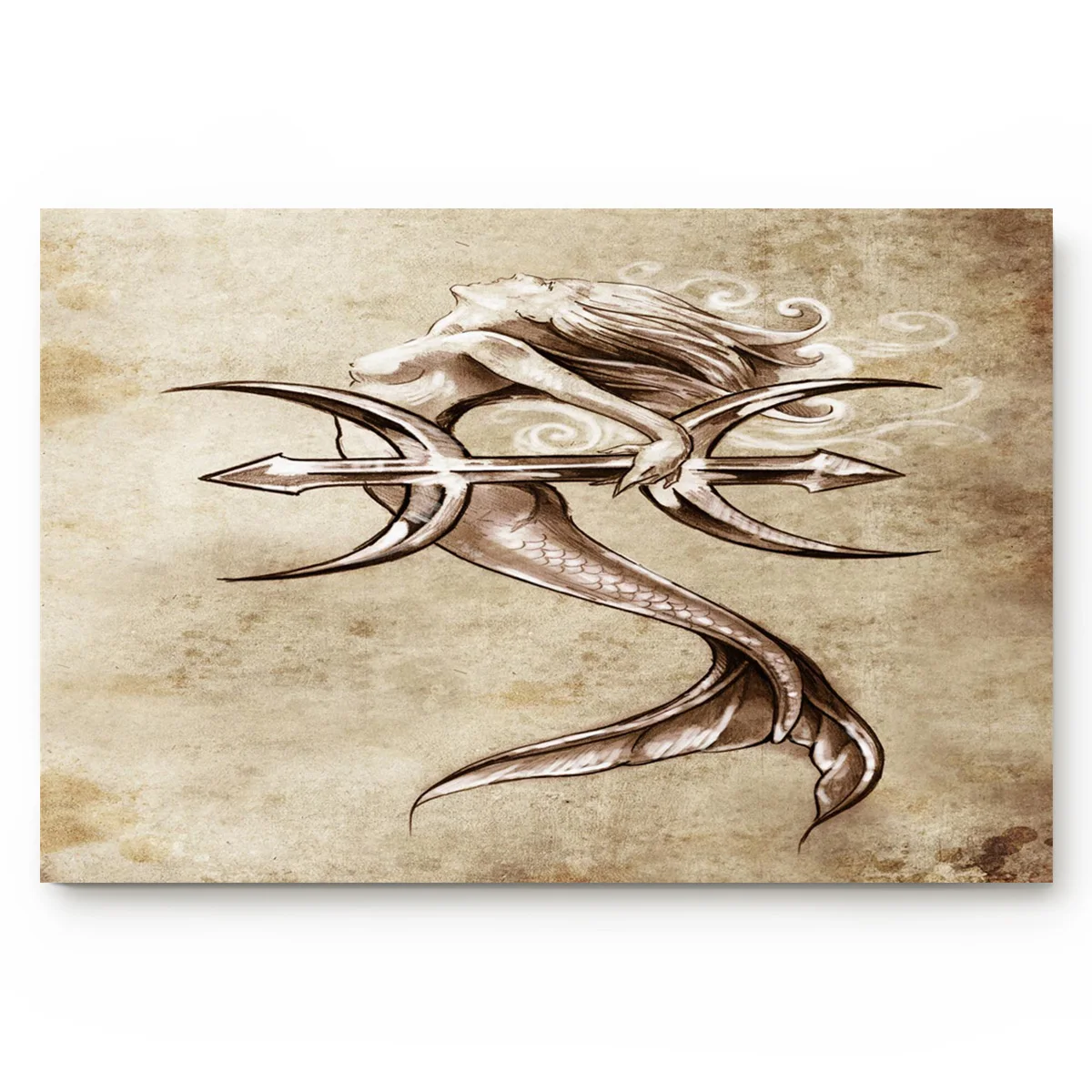 Фольга для рисования сашими в стиле русалки художественный креативный