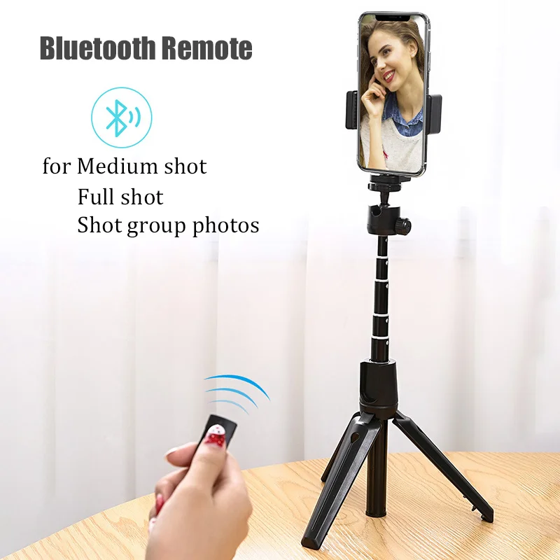 Штатив селфи палка BFOLLOW 3 в 1 держатель Bluetooth для камеры Gopro видеозаписи Youtube