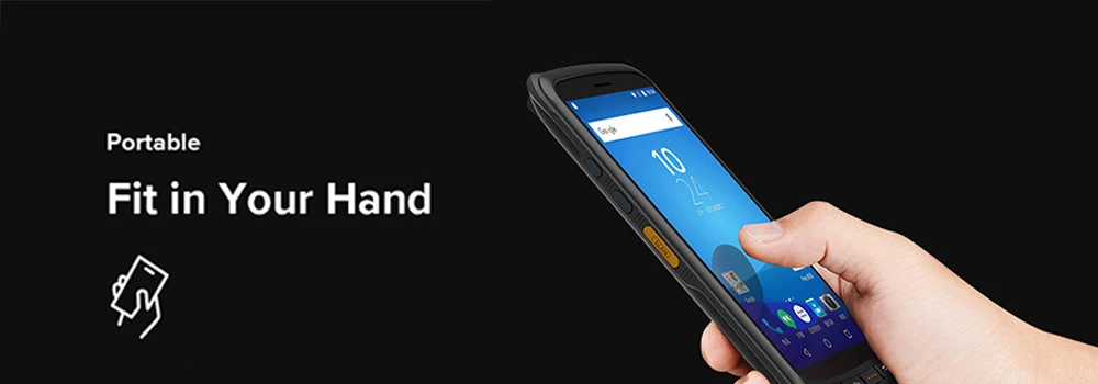 IssyzonePOS Android 6,0 PDA 2D сканер штрих-кода pos-терминал NFC Беспроводной считыватель штрих-кодов сборщик данных сенсорный прочный PDA