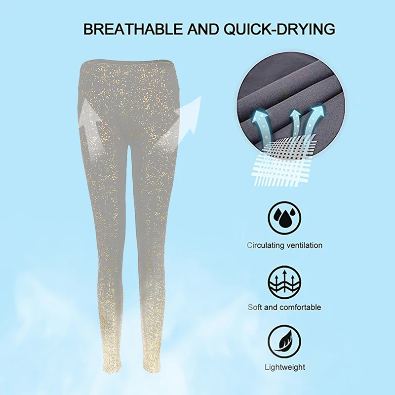 2019 модные Стрейчевые блестящие спортивные Леггинсы для женщин высокая талия