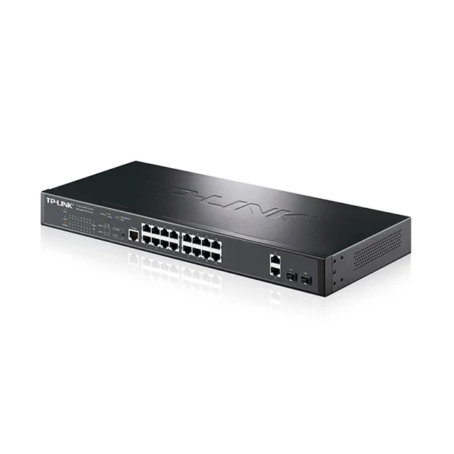 

TP-LINK 16-port Gigabit uplink 100M network management PoE switch TL-SL3218PE-Combo