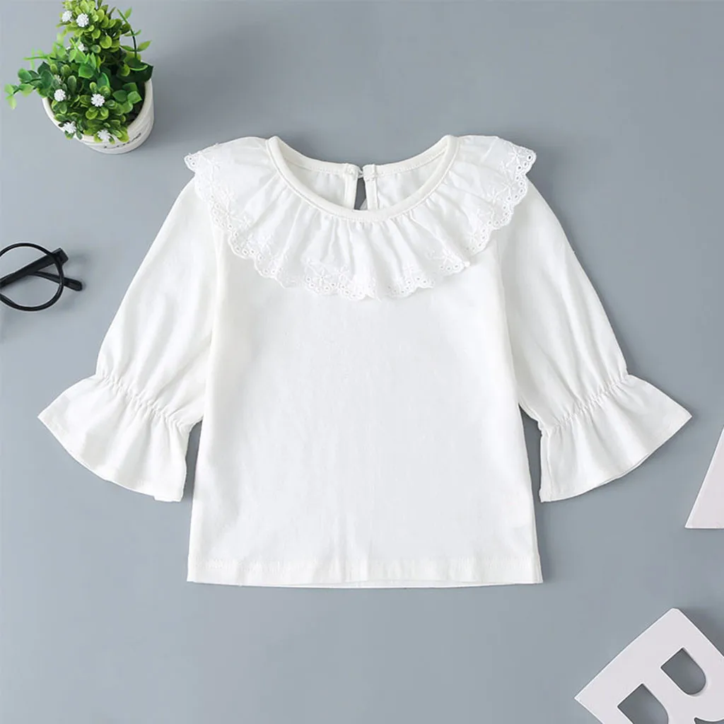 Модные однотонные Ползунки с оборками и длинными рукавами для новорожденных