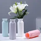 Цветочные вазы в скандинавском стиле, пластиковая искусственная небьющаяся Цветочная ваза, свадебное украшение, Цветочная ваза, домашний декор