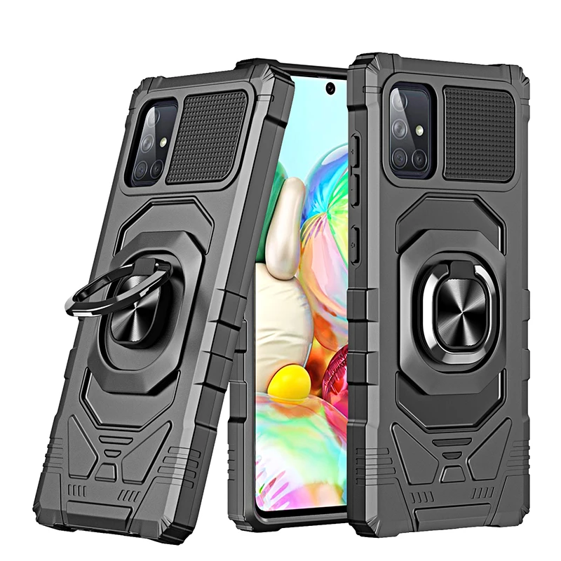 

For Samsung S21 Ultra FE Note 20 Case Rugged Hybrid Armor Cover Samsung Galaxy A52 A51 A72 A71 A32 A42 A22 A21S A12 M62 F62 Case