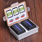 Аккумулятор для камеры, для LP-E6 LP-E8 LP-E10 LP-E12 LP-E17 EN-EL3E EN-EL14 EN-EL15 BLF19 BLG10