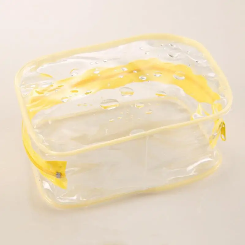 Горячие путешествия ПВХ косметички женские прозрачные молнии органайзер для