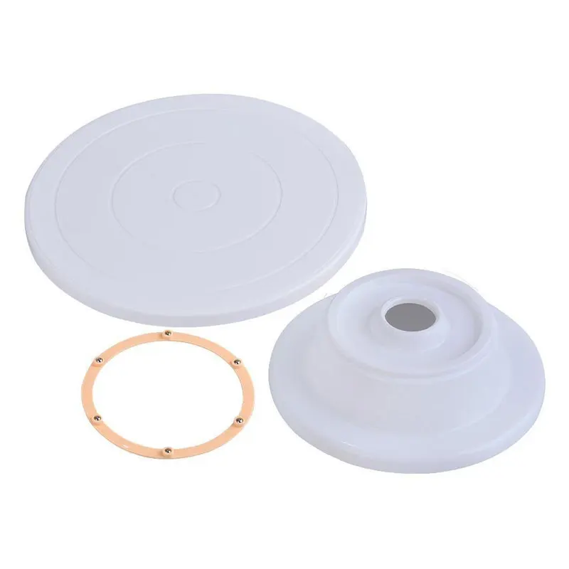 28 см пластиковый поворотный стол для торта 360 Вращающийся украшения Нескользящие