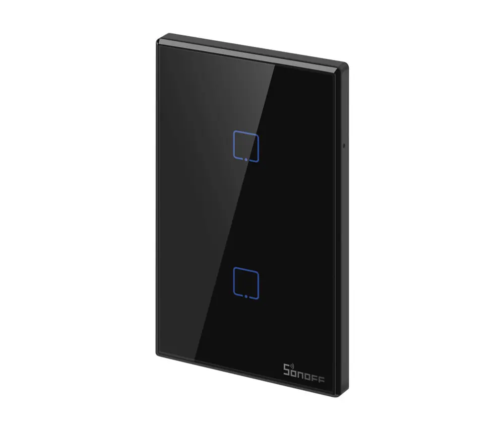 Itead Sonoff T3US 120 Размеры 1/2/3 TX 433 МГц RF удаленным управлением переключатель Wi-Fi с границы работает с Amazon Alexa Google Home IFTTT