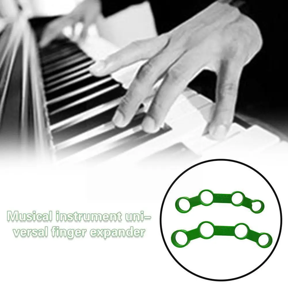 

Abs Resin Acoustic Guitar Finger Expander Portable Guitar Practice Extender Fingers Ring Supplies Guitar Dilator Finger Uku M7w5