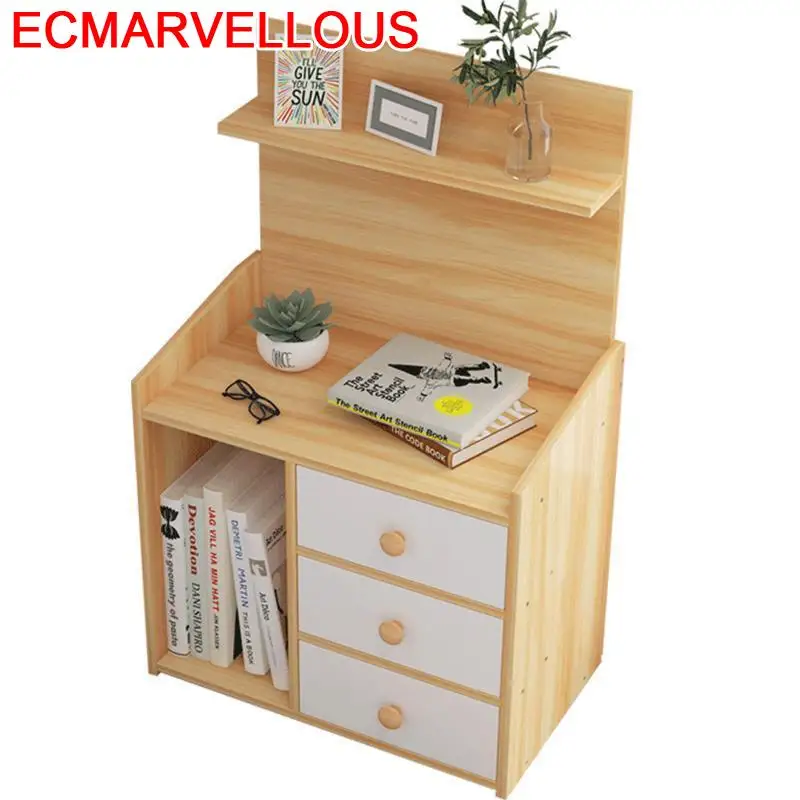 Деревянная подставка для спальни с камерой ночной столик мебель прикроватный