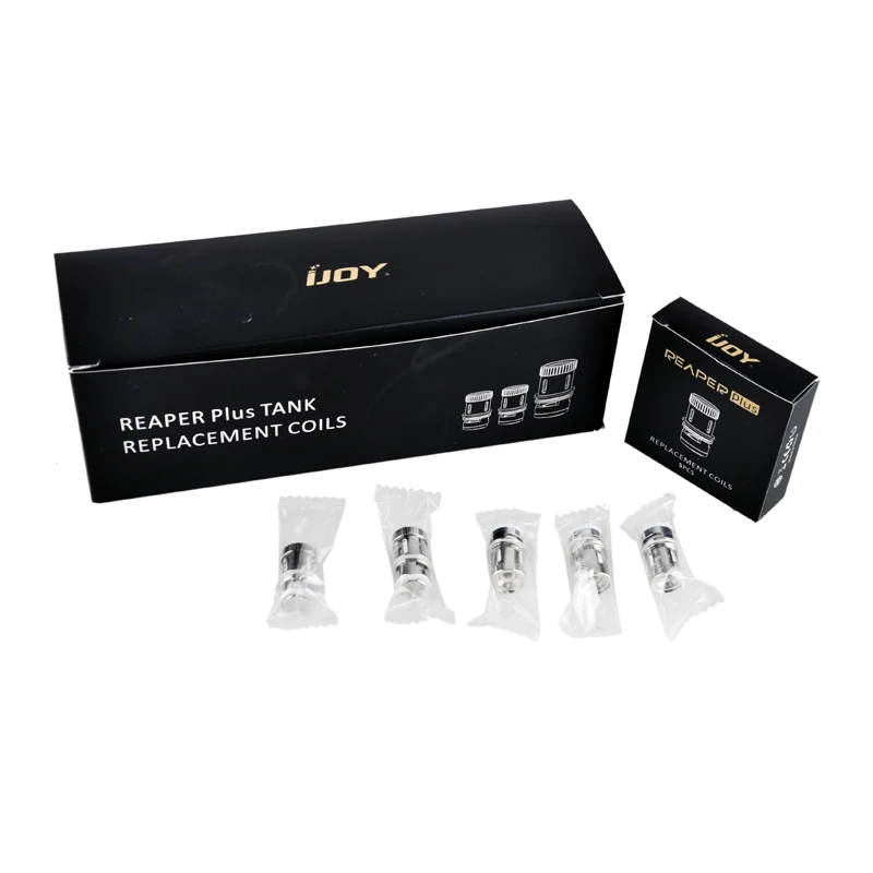 Оригинальная катушка IJOY Reaper Plus RBA 5 шт. двойная 0 15 Ом NICR 3 316L 4 бак Clapton электронные