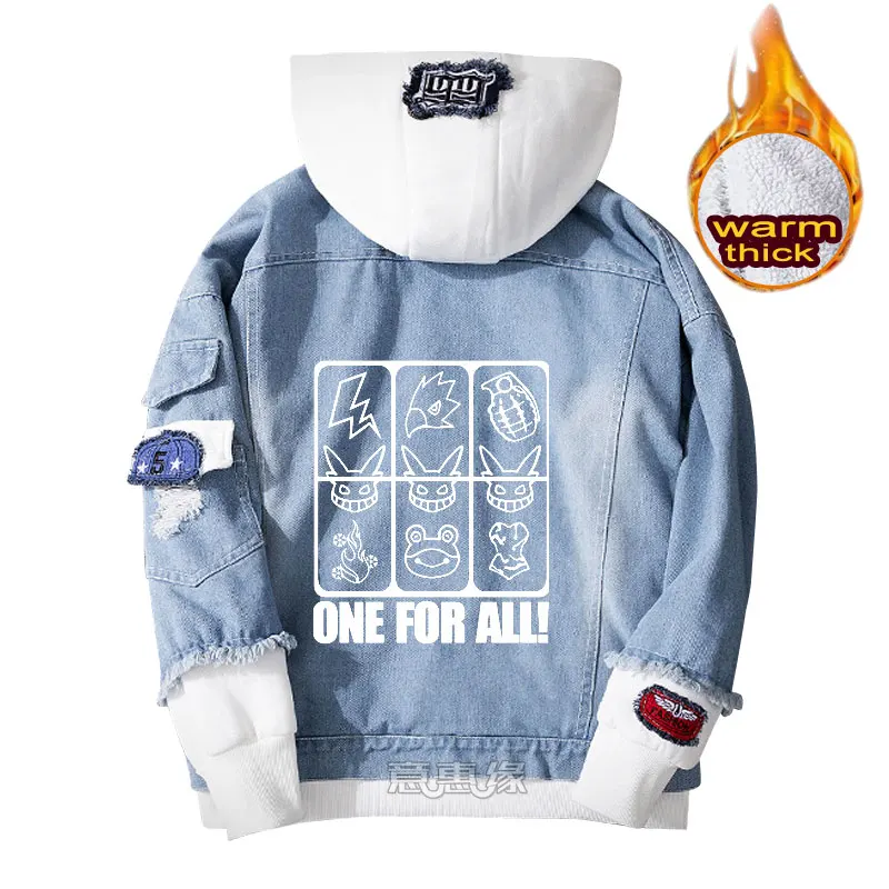 011 Boku No My Hero Academy hoodie Midoriya izku, пальто для косплея, джинсовая куртка для мужчин, зимняя женская джинсовая верхняя одежда, теплая толстовка - Цвет: 011