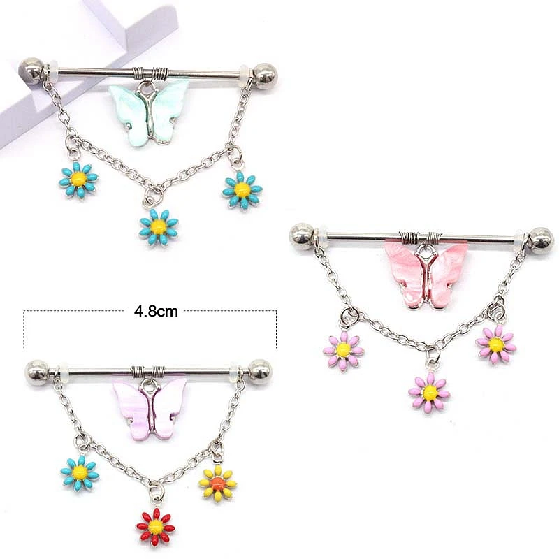 

38mmBar нержавеющая сталь мотаться промышленный пирсинг спираль пирсинг 14G калибр прямые штанги хрящевые серьги украшения для тела