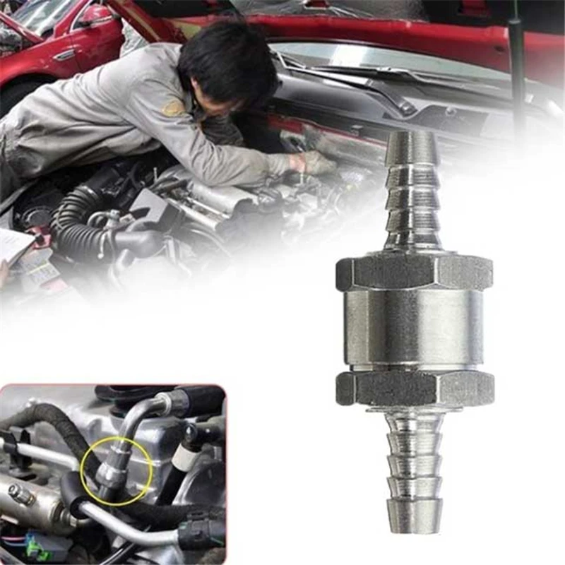 Односторонний топливный обратный клапан 6/8/10/12 мм из алюминиевого сплава для