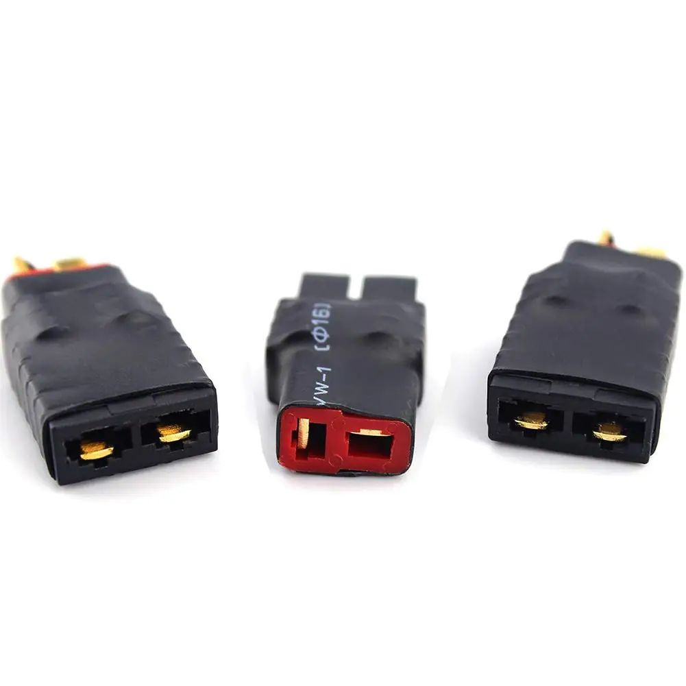 1PC Male T-Plug Deans to Female TRX Traxxas Connector Adapter for RC Battery ESC & Charger | Игрушки и хобби