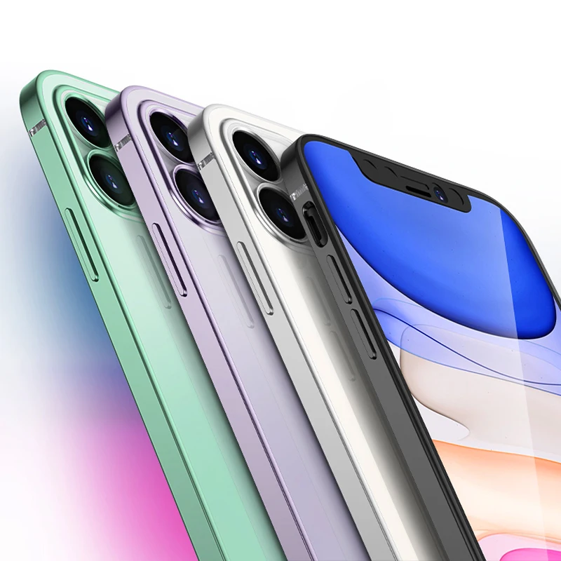 

Luxury Classic Square Soft Clear Plating Shockproof Case For iPhone 12 mini 11 Pro Max X Xr Xs max 6 6s 7 8 plus SE 2020 12 Case