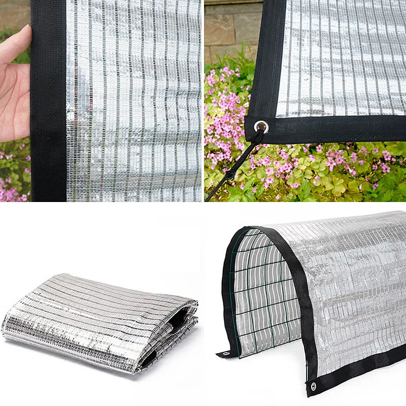 Светоотражающая сетка из алюминиевой фольги для защиты от солнца | Дом и сад