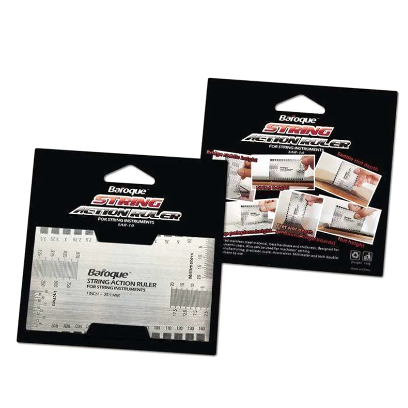 Гитарная струна действия датчика линейка барокко бас гитары тон Инструменты для