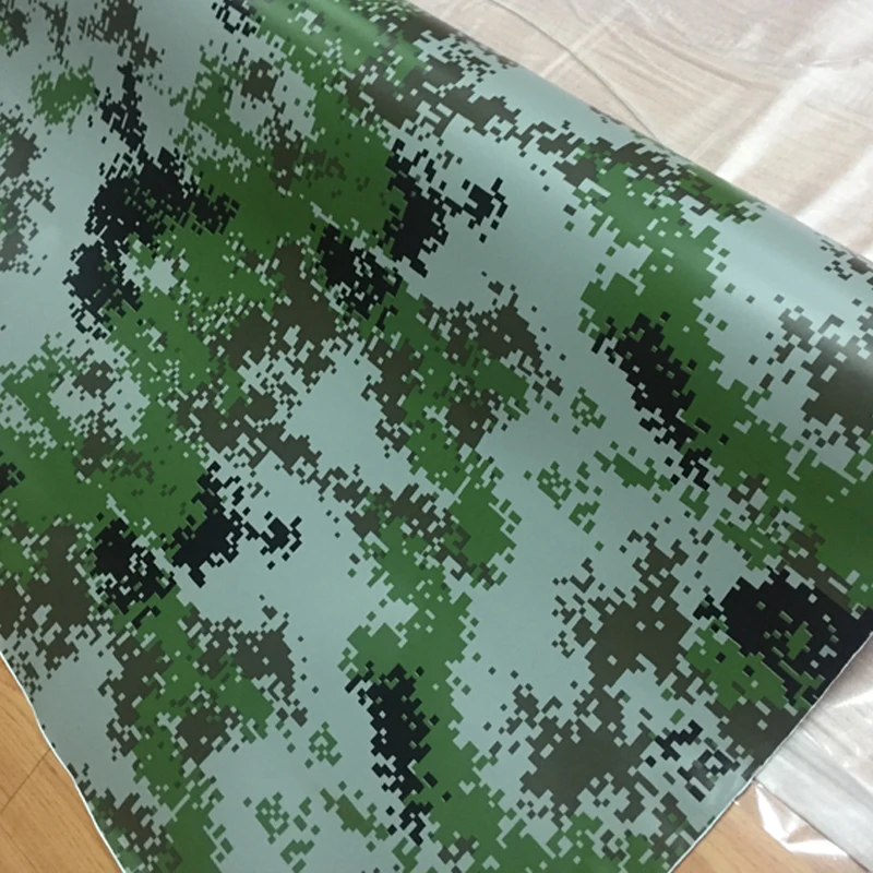 Цифровая камуфляжная Виниловая Пленка премиум класса с изображением леса