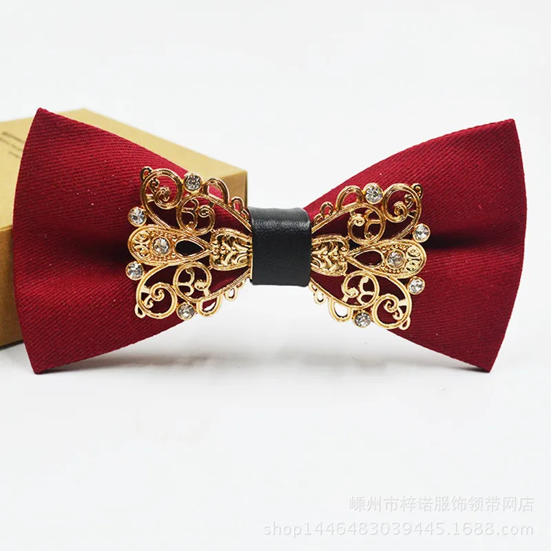 Роскошный бутик галстуки-бабочки для мужчин и женщин белая рубашка бабочка