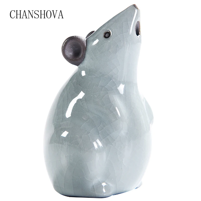 Традиционная китайская керамическая эмалированная мышь крыса животные