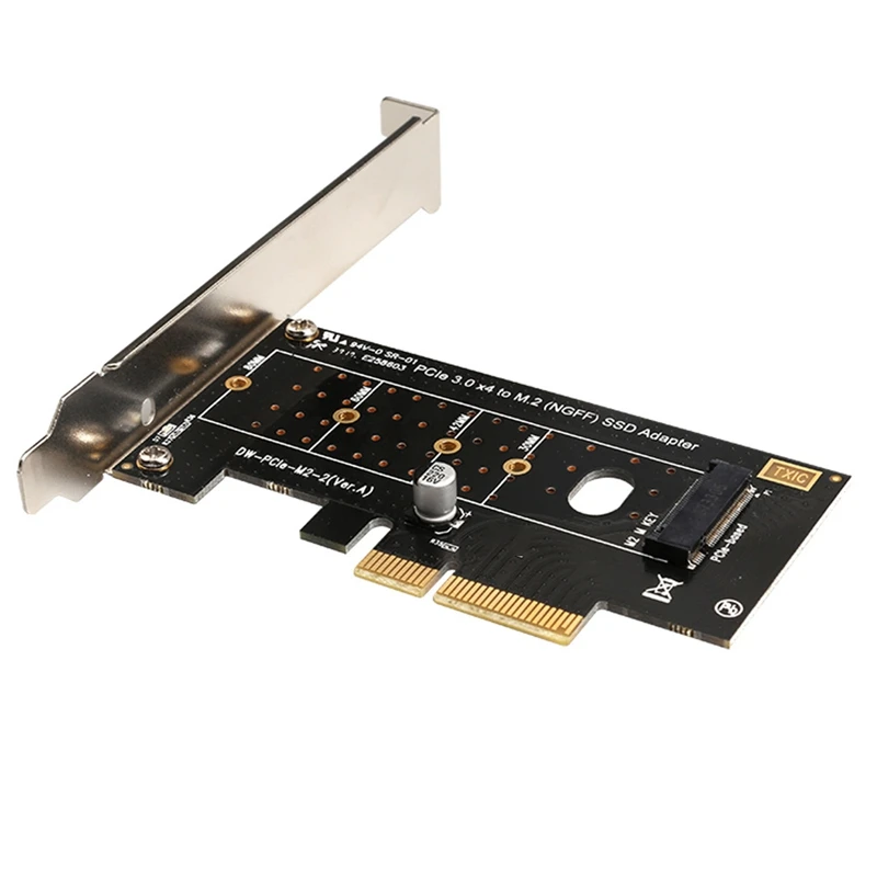 

Плата диэву PCIE 3. 0x4 на m.2 NGFF SSD адаптер