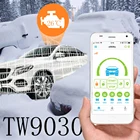 Автомобильная сигнализация Tomahawk TW, 9010 дюйма, 2 способа управления, Автомобильное устройство защиты от кражи GPS, обновленная система защиты от кражи gsm gps