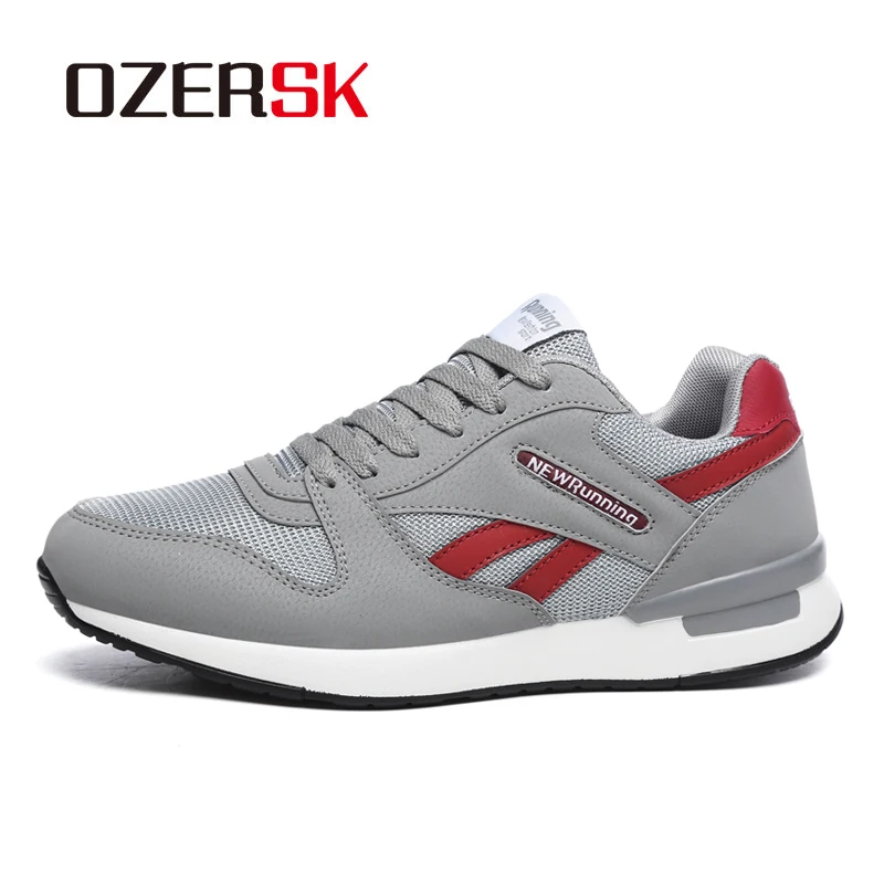 Туфли OZERSK мужские прогулочные Повседневные Дышащие на шнуровке модные унисекс