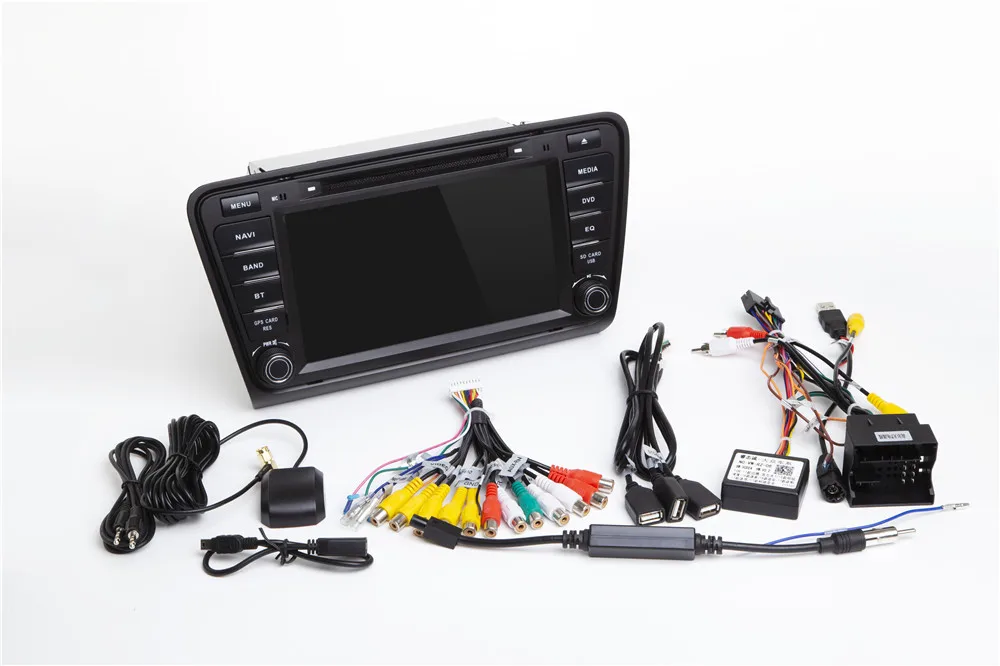 Android 9 0 8 ядер Восьмиядерный 2 din автомобильный DVD плеер GPS навигация для Skoda Octavia 2014