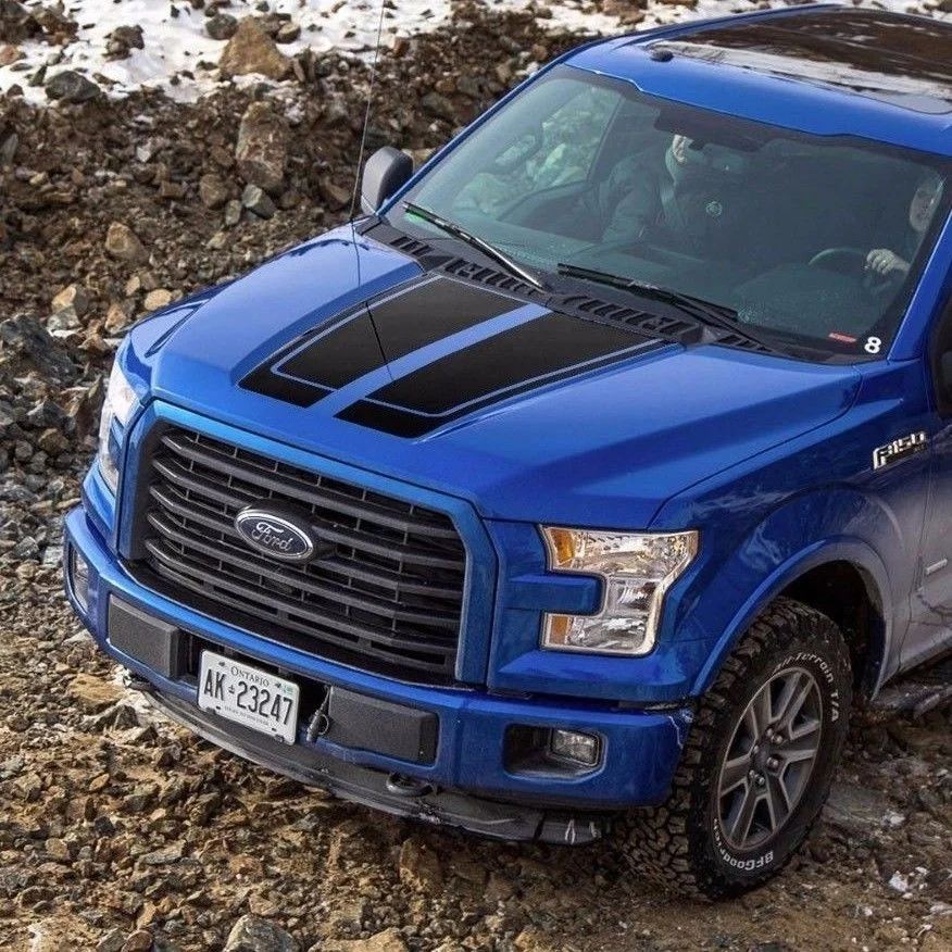 

For Ford F-150 hood graphics stripe decal Performance