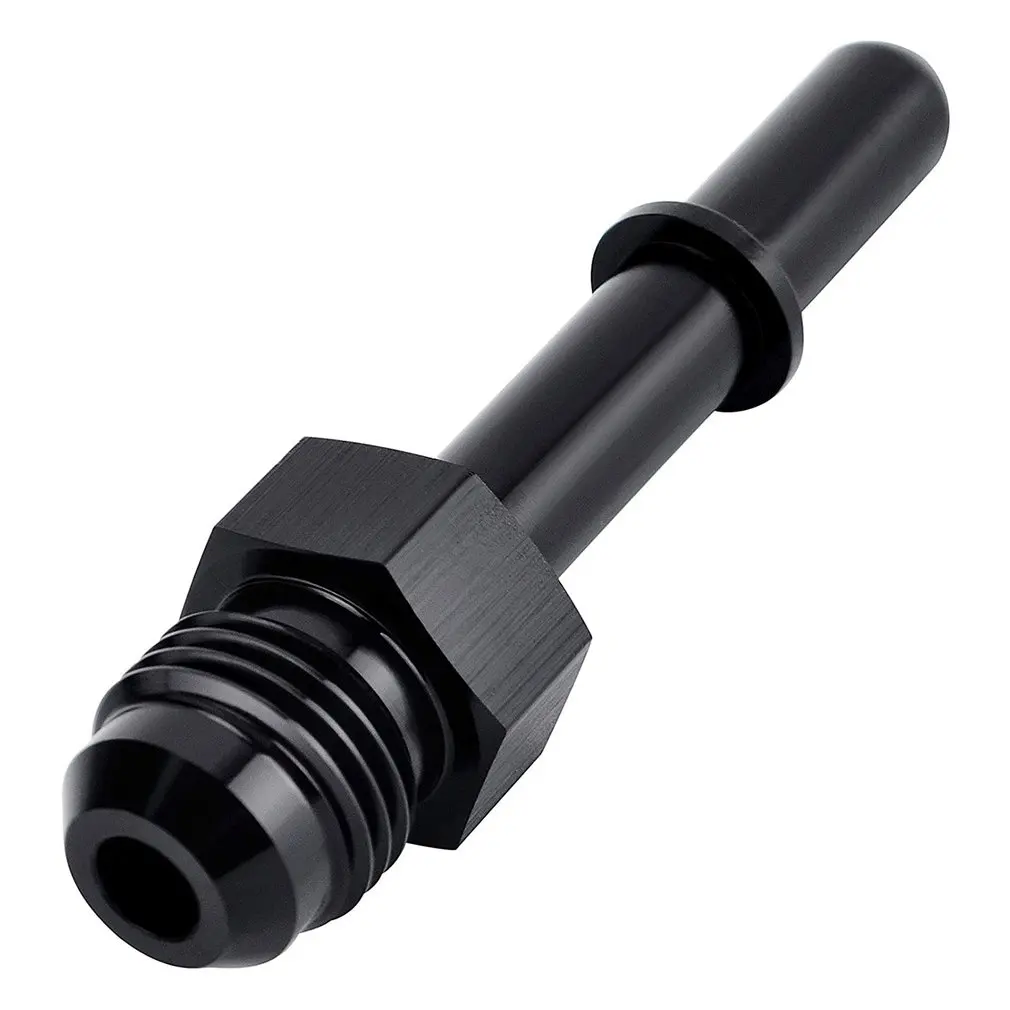 

Aluminum AN6-5/16 Automotive Fuel Filter Connector AN6 Fuel Adapter Fitting To AN6-5/16 Quick Connect Male LS EFI