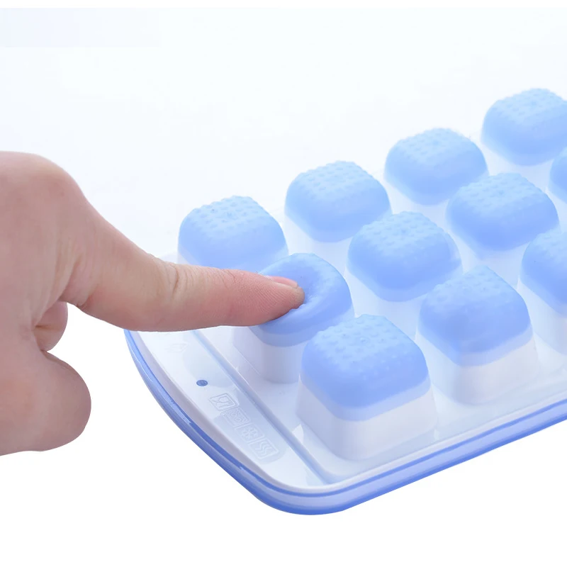 Замороженный кубик льда креативный домашний силиконовый холодильник квадратный