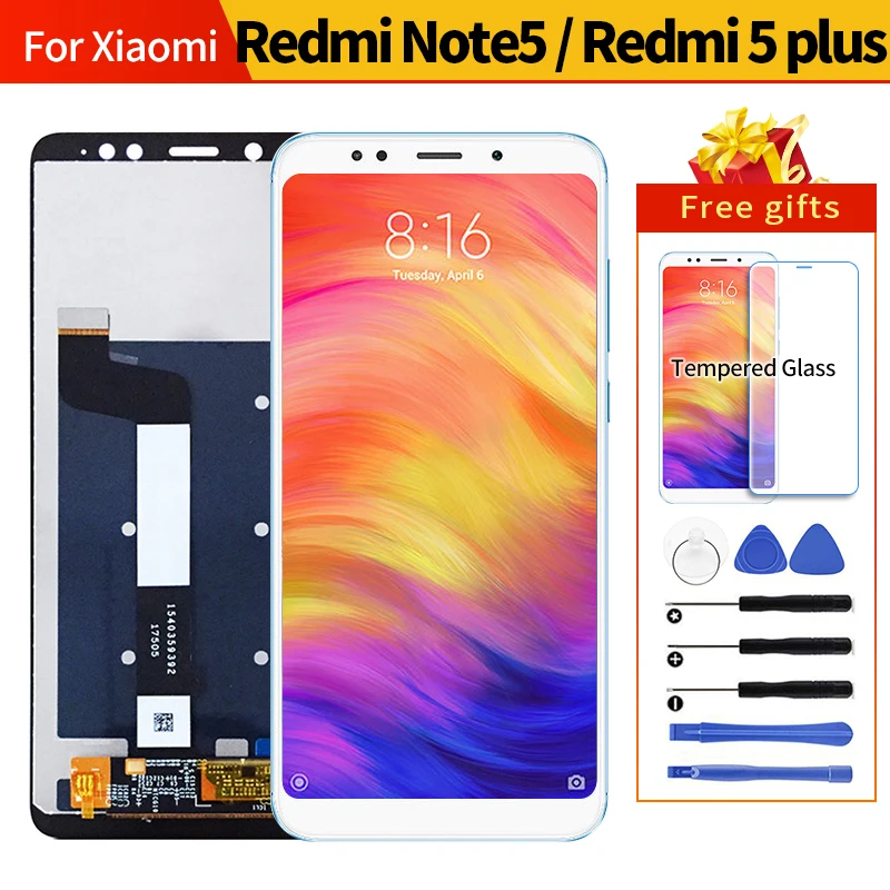 ЖК-дисплей для Xiaomi Redmi Note 5 Pro сменный сенсорный экран Note5 стекло ЖК-дисплея plus |