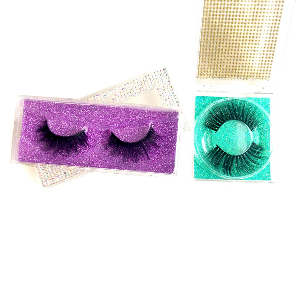 

Handmade Fake Eyelashes Natural Long Daily Dress Up Thick 3D Chemical Fiber Extension Makeup Tool Kit Another New Box Packaging