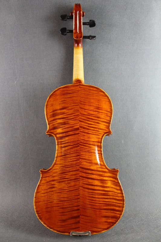 Настоящий фото Красивая Ручная работа Cкрипка 4/4 كمان чехол для скрипки без Луны и