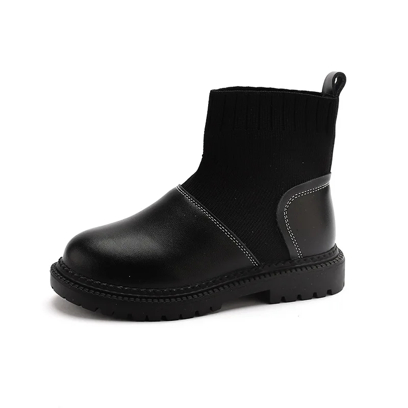 Детская обувь для девочек ботинки в байкерском стиле Dr Martens зимняя детей детские