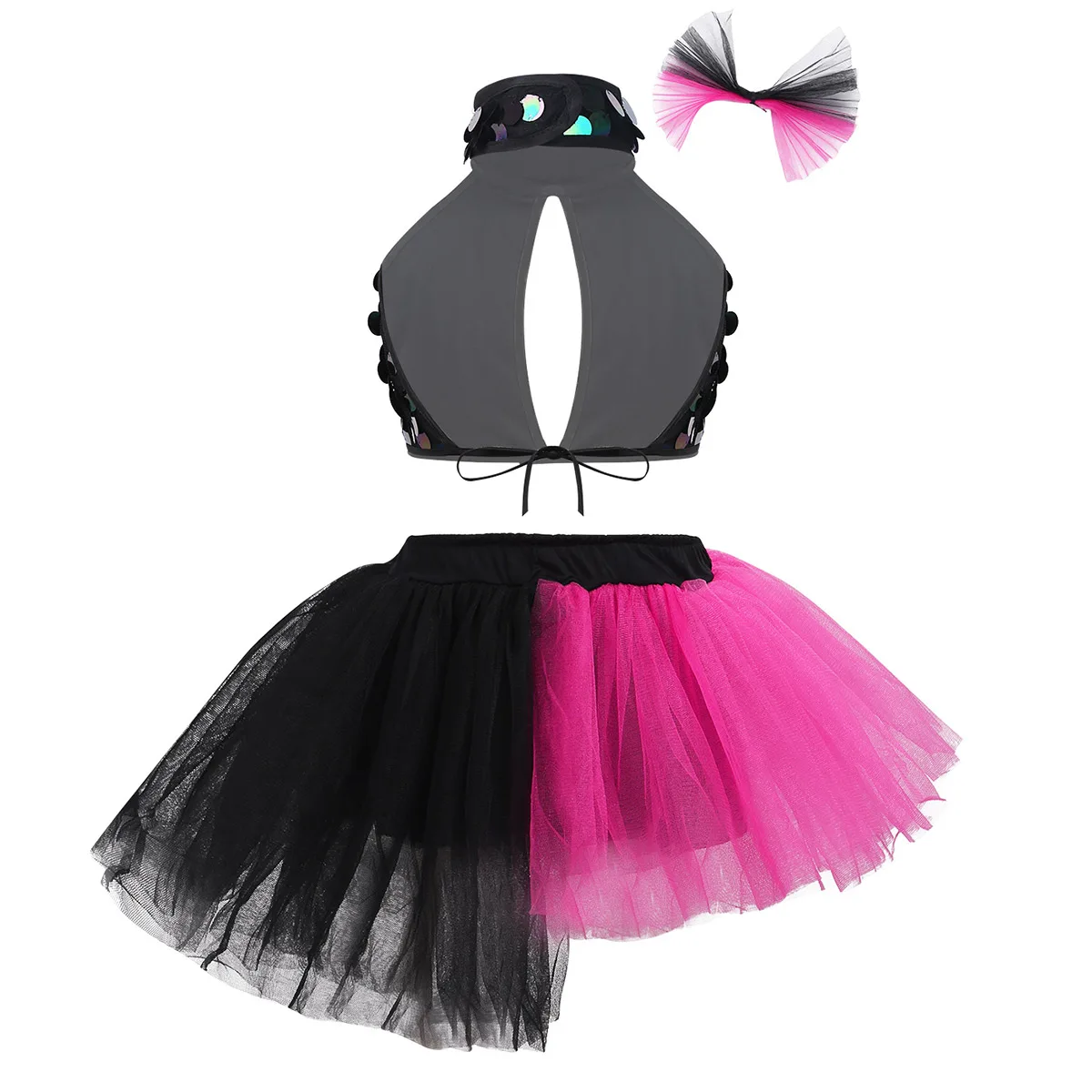 Современная танцевальная одежда для девочек в стиле джаз и сальсы Детские